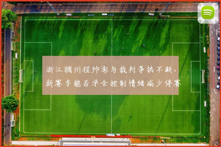 浙江稠州程帅澎与裁判争执不断，新赛季能否学会控制情绪减少停赛？